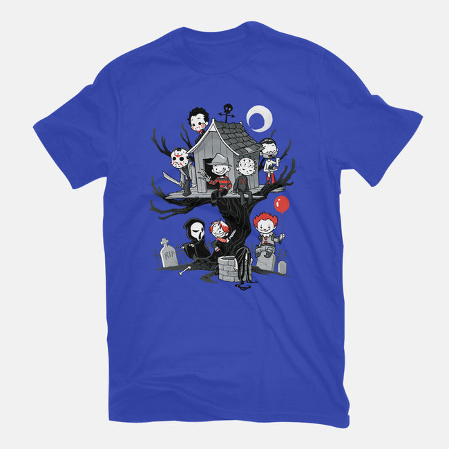 Horror Tree House-youth basic tee-DoOomcat