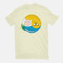 Adventurer Balance-womens basic tee-Agu Luque