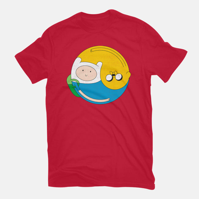 Adventurer Balance-womens basic tee-Agu Luque