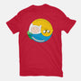 Adventurer Balance-womens basic tee-Agu Luque