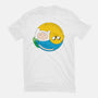 Adventurer Balance-womens basic tee-Agu Luque