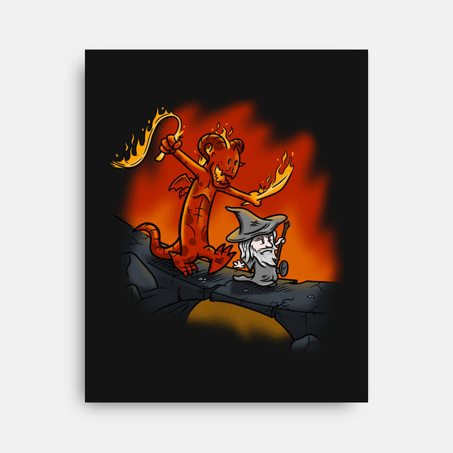 You Fools!-none stretched canvas-Paul Simic