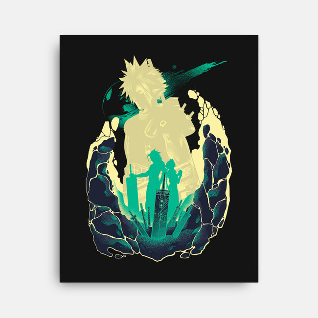 Buster Sword Successor-none stretched canvas-hypertwenty