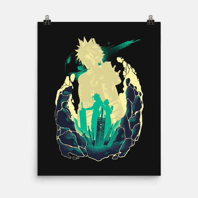 Buster Sword Successor-none matte poster-hypertwenty