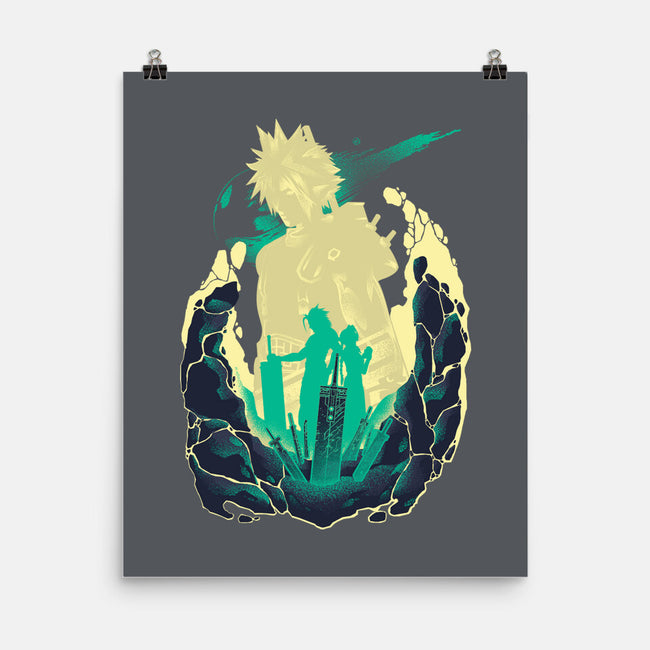 Buster Sword Successor-none matte poster-hypertwenty