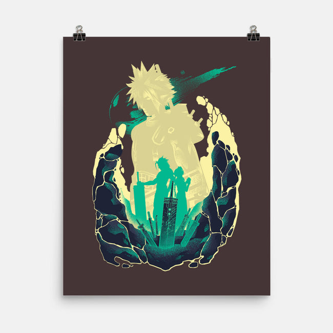 Buster Sword Successor-none matte poster-hypertwenty