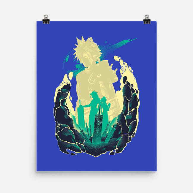 Buster Sword Successor-none matte poster-hypertwenty
