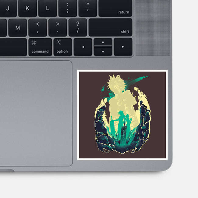 Buster Sword Successor-none glossy sticker-hypertwenty