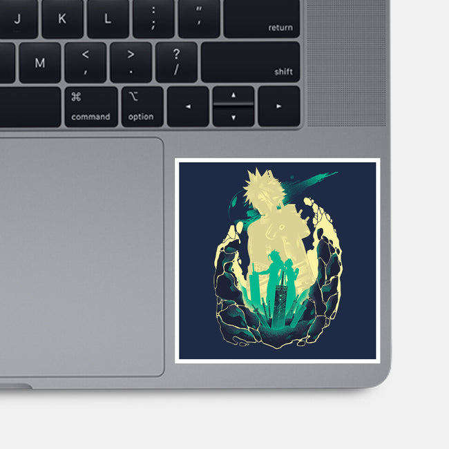 Buster Sword Successor-none glossy sticker-hypertwenty