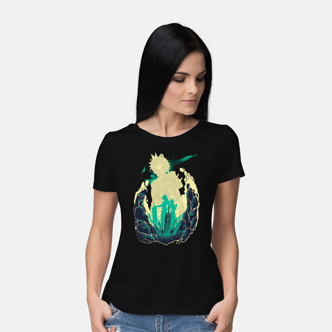 Buster Sword Successor-womens basic tee-hypertwenty