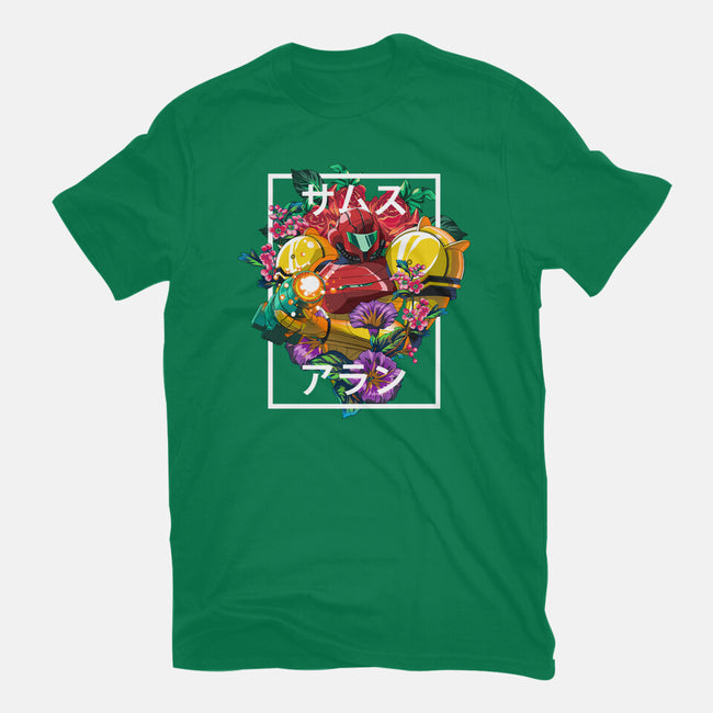 Intergalactic Bounty Hunter-mens heavyweight tee-manoystee
