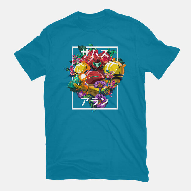 Intergalactic Bounty Hunter-mens heavyweight tee-manoystee