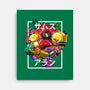 Intergalactic Bounty Hunter-none stretched canvas-manoystee