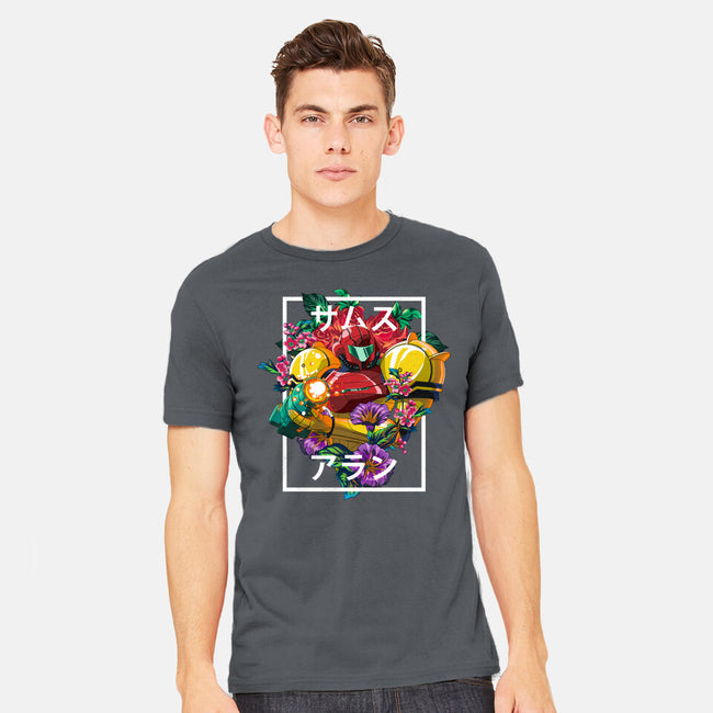 Intergalactic Bounty Hunter-mens heavyweight tee-manoystee