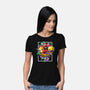 Intergalactic Bounty Hunter-womens basic tee-manoystee