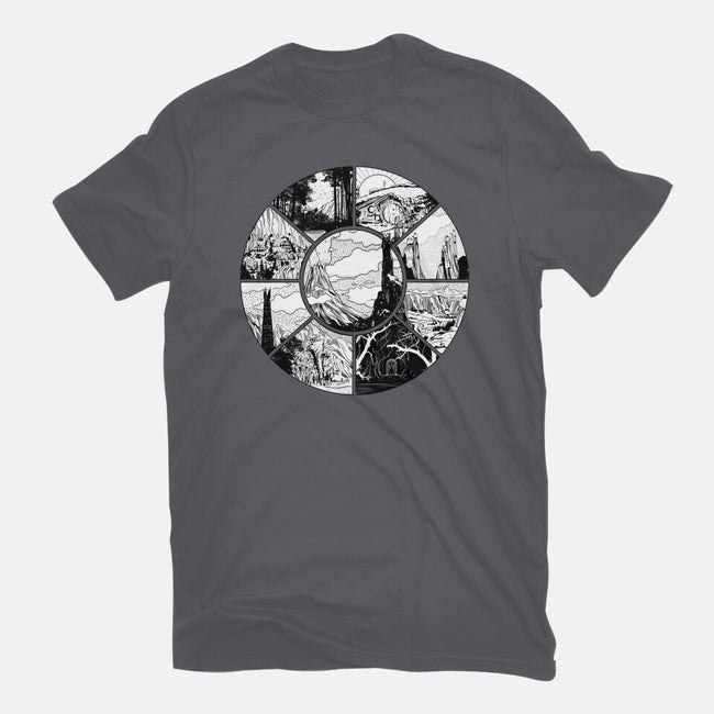 Middle Earth-youth basic tee-fanfabio