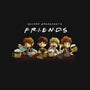 Second Breakfast Friends-none stretched canvas-fanfabio