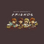 Second Breakfast Friends-none stretched canvas-fanfabio