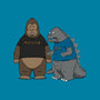 Stupid Kaiju-none memory foam bath mat-pigboom