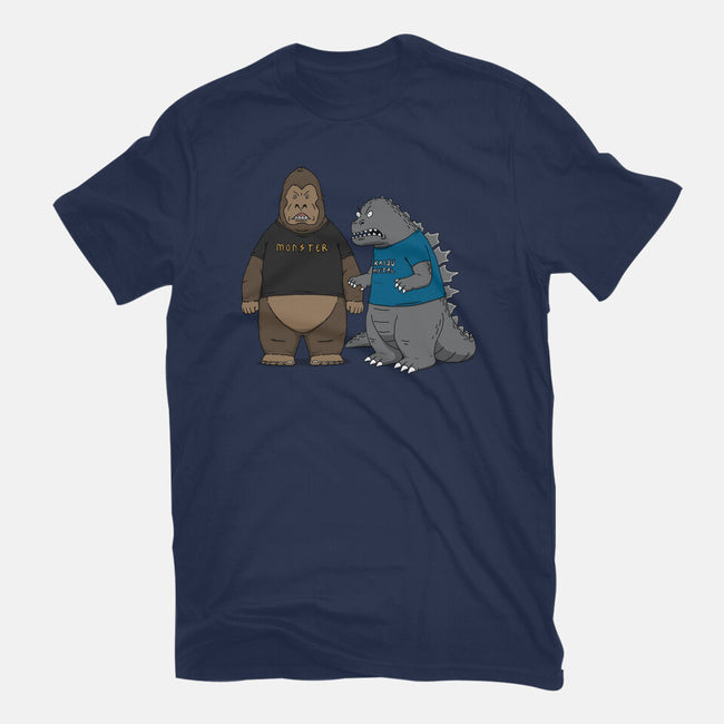 Stupid Kaiju-womens basic tee-pigboom