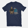 Stupid Kaiju-womens basic tee-pigboom