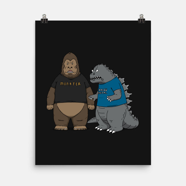 Stupid Kaiju-none matte poster-pigboom