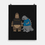 Stupid Kaiju-none matte poster-pigboom