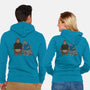 Stupid Kaiju-unisex zip-up sweatshirt-pigboom