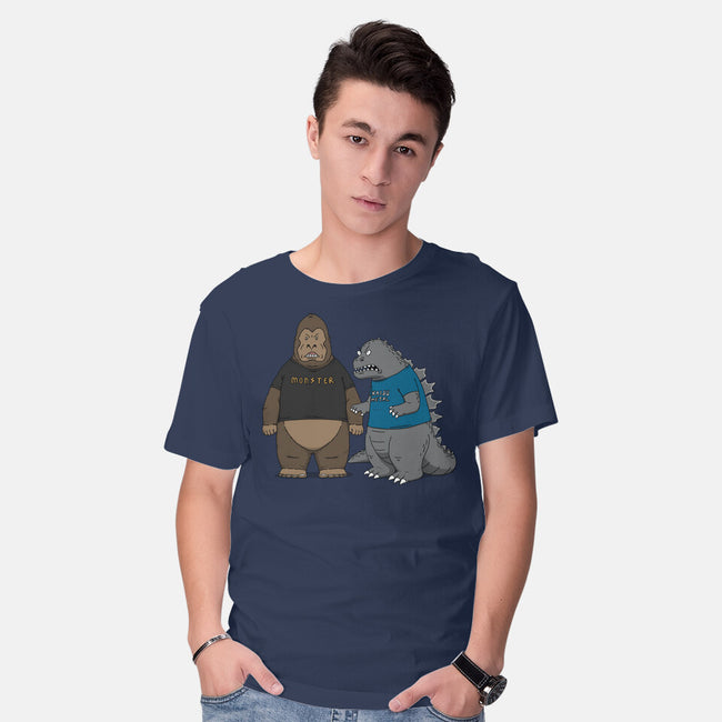 Stupid Kaiju-mens basic tee-pigboom