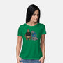 Stupid Kaiju-womens basic tee-pigboom