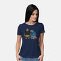 Stupid Kaiju-womens basic tee-pigboom