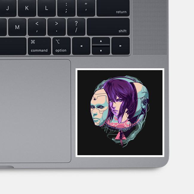 Ghost In the Shell-none glossy sticker-heydale
