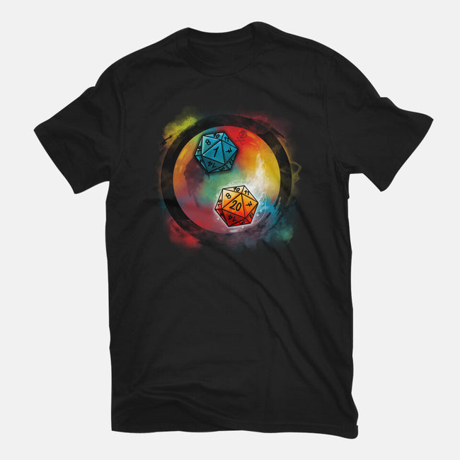 Yin Yang Dice-youth basic tee-Vallina84
