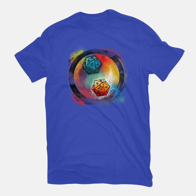 Yin Yang Dice-mens premium tee-Vallina84