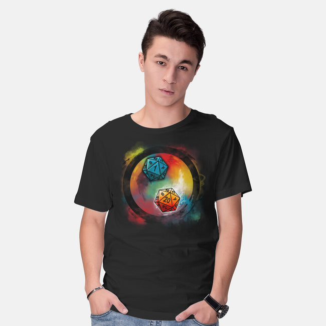 Yin Yang Dice-mens basic tee-Vallina84