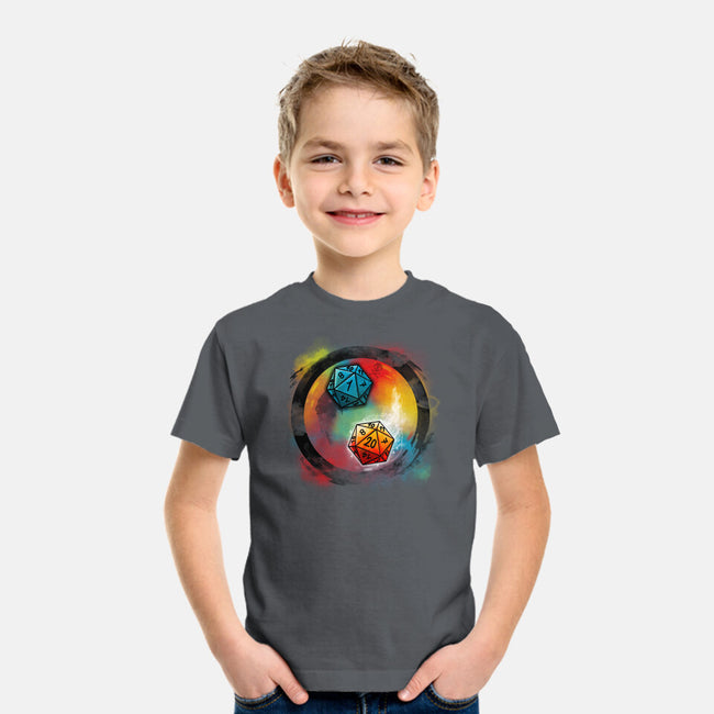 Yin Yang Dice-youth basic tee-Vallina84