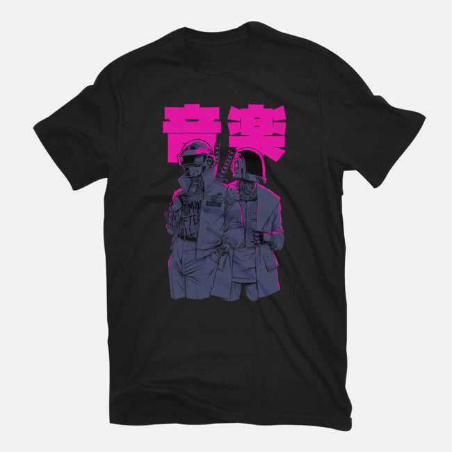 Daft Cyberpunk-youth basic tee-Hafaell