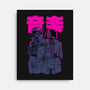 Daft Cyberpunk-none stretched canvas-Hafaell