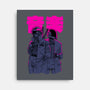 Daft Cyberpunk-none stretched canvas-Hafaell