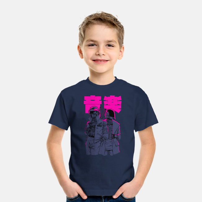 Daft Cyberpunk-youth basic tee-Hafaell