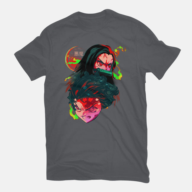 Demon Slayer Siblings-youth basic tee-heydale
