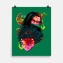 Demon Slayer Siblings-none matte poster-heydale