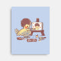 Birb Ross-none stretched canvas-TechraNova