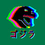 Glitchzilla-unisex pullover sweatshirt-Rogelio