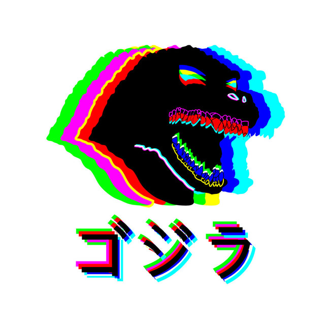 Glitchzilla-none matte poster-Rogelio