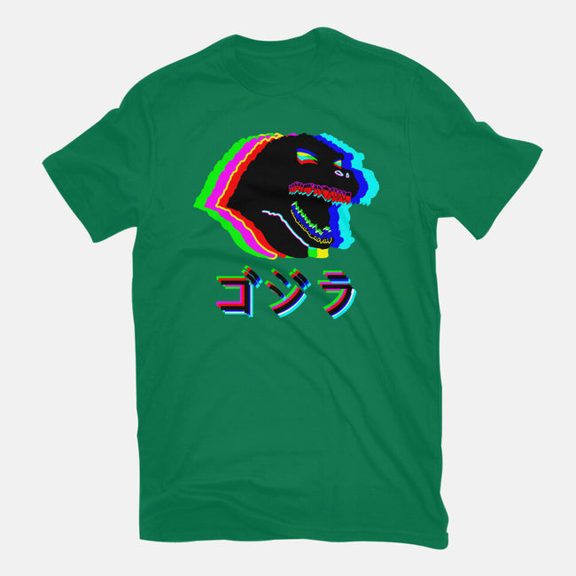 Glitchzilla-youth basic tee-Rogelio