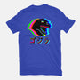 Glitchzilla-womens fitted tee-Rogelio