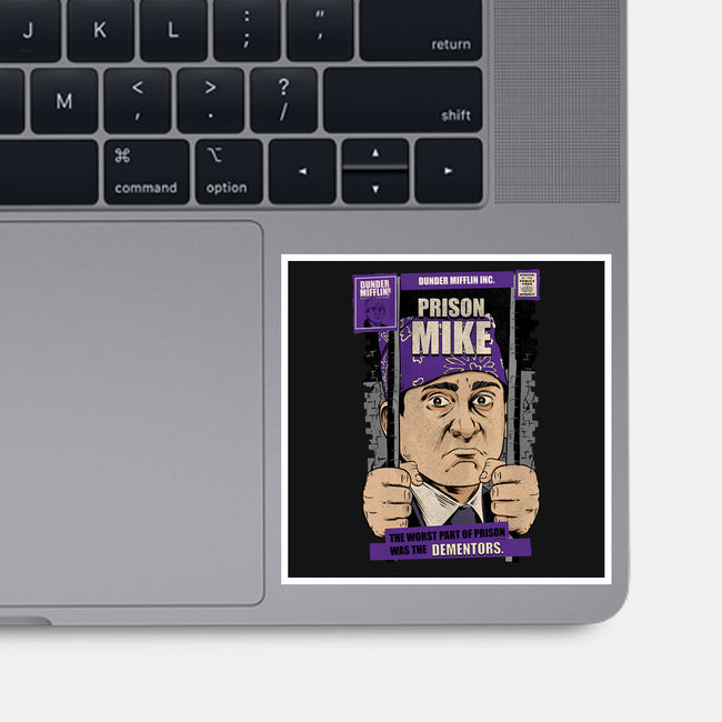 Prison Mike-none glossy sticker-The Brothers Co.