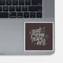 Did She Say It?-none glossy sticker-8BitHobo