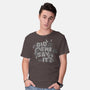 Did She Say It?-mens basic tee-8BitHobo
